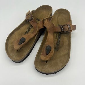 Birkenstock Gizeh Oiled Leather